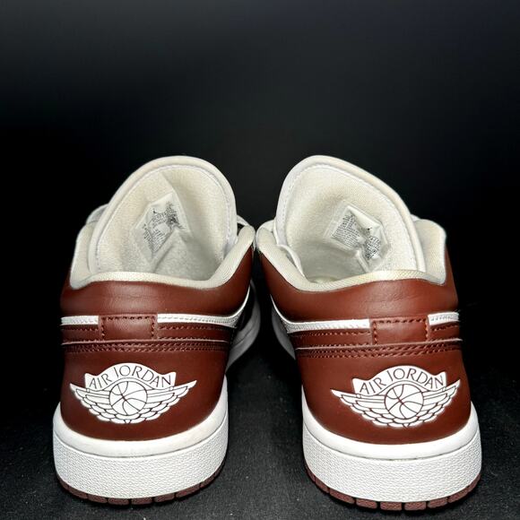 Size 9 - Wmns Nike Air Jordan 1 Low Bronze Eclipse Women's Shoes - Picture 5 of 8